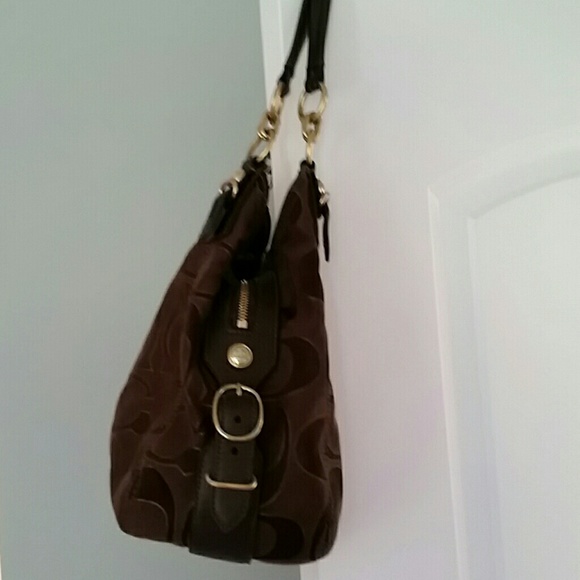 Coach handbag- large satchel - Picture 2 of 5